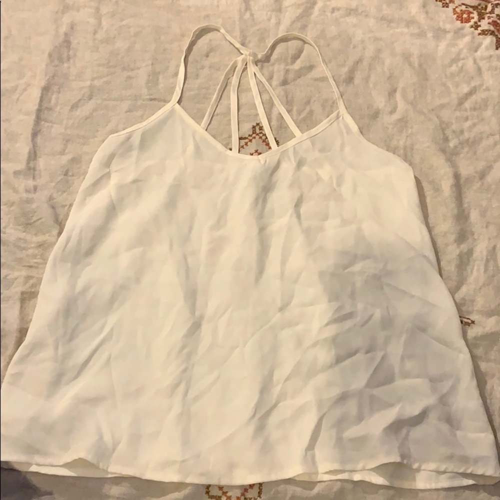 White tank top